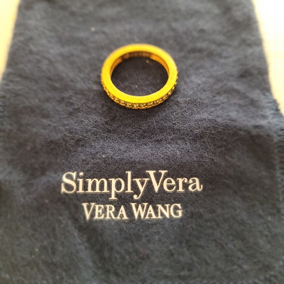 18kt Gold over Sterling Silver Stackable Ring - Picture 2 of 3